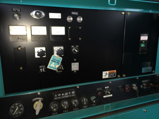 เครื่องปั่นไฟ DENYO DCA-300SPK3 ปี 2010 ใช้งาน 7 ร้อยกว่าชั่วโมง