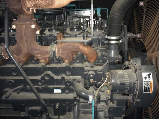 เครื่องปั่นไฟ DENYO DCA-300SPK3 ปี 2010 ใช้งาน 7 ร้อยกว่าชั่วโมง