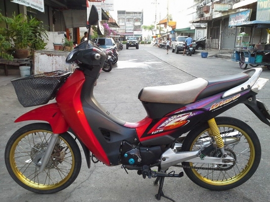 Wave 125 s ubox กุญแจ 2 ชั้น ปี 50 สีแดง ดำ รถบ้าน เครื่องเดิม แน่นๆ มีเล่ม เอกสารพร้อม