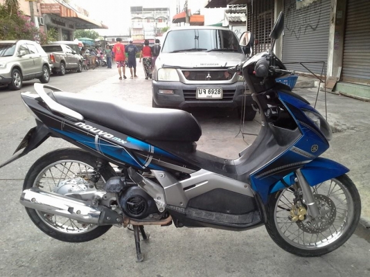 Nouvo mx ปี 50 สีน้ำเงิน รถสวย เครื่องเดิม เงียบ แน่นๆ ชุดสีสด มีเล่ม เอกสารครบ