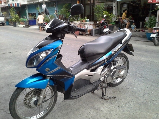 Nouvo mx ปี 50 สีน้ำเงิน รถสวย เครื่องเดิม เงียบ แน่นๆ ชุดสีสด มีเล่ม เอกสารครบ