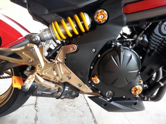 kawasaki er6n 2012 ของแต่ง เยอ มว๊วก วิ่งน้อย 4xxx เทพบุตรมาเกิด ลดราคาแล้ว!!