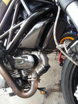 Ducati M696 ปี 2009 สรรพสามิตร ของแต่งท่วมๆ คาร์บอนทั้งคัน!!!!!!