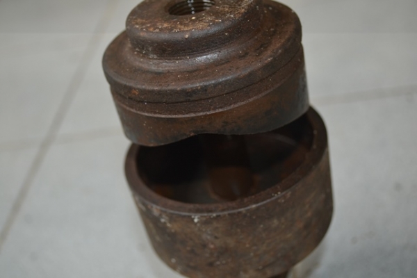 เครื่องมือเจาะรูเหล็กแผ่นบาง โต3" แบบขันเกลียวบีบตัด งานเยอรมัน