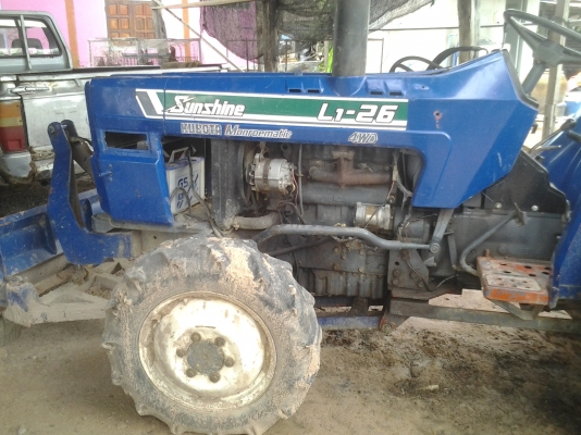 .ขายตามสภาพรถไถ26แรงคูโบต้าใช้งานปกติมีโฟวินมีดันหน้ามีพานหลัง