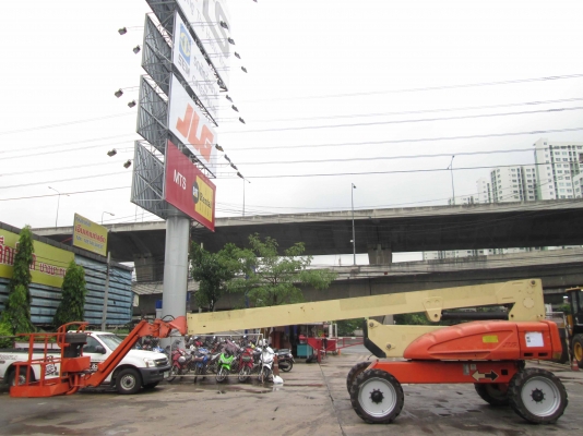 ขายรถกระเช้า JLG มือสองสภาพดีเก่านอก,รถกระเช้ามือสองปรับสภาพมีรับประกัน รุ่น E600JP (สูง 18.40 M.) ราคา 1,700,000 บาท