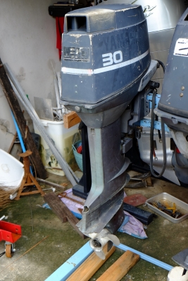 yamaha 30 HP สองจังหวะครับ ตามสภาพครับ
