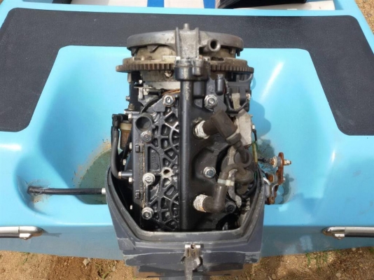 เครื่อง Yamaha 30แรงม้า 2จังหวะ หางสั้น สตาร์ทไฟฟ้า 38000 บาท