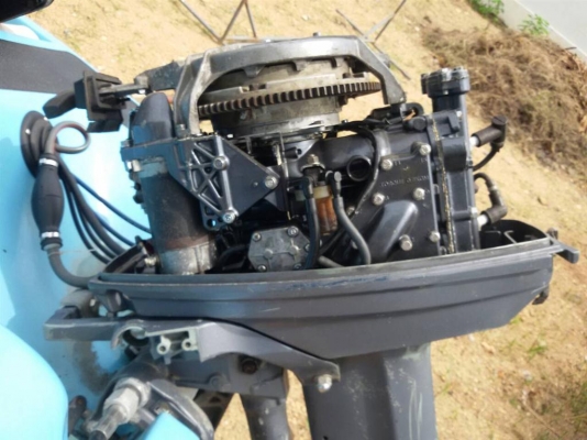 เครื่อง Yamaha 30แรงม้า 2จังหวะ หางสั้น สตาร์ทไฟฟ้า 38000 บาท