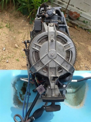 เครื่อง Yamaha 30แรงม้า 2จังหวะ หางสั้น สตาร์ทไฟฟ้า 38000 บาท