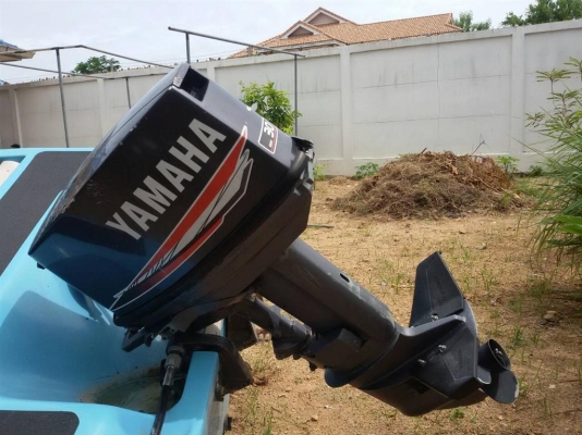 เครื่อง Yamaha 30แรงม้า 2จังหวะ หางสั้น สตาร์ทไฟฟ้า 38000 บาท