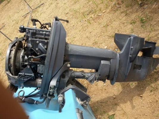 เครื่อง Yamaha 30แรงม้า 2จังหวะ หางสั้น สตาร์ทไฟฟ้า 38000 บาท