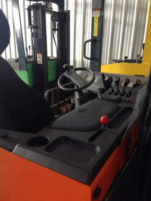 ขายรถฟอร์คลิฟท์  ไฟฟ้า นั่งขับ  TOYOTA - 6FBRE12 - 30650  ปี 2001  Triplex F/F M6 SS  ติดต่อ  คุณเบียร์  094-4895646