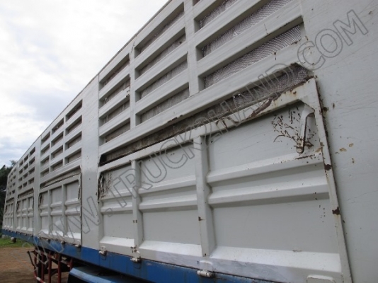 หางพ่วงเทเลอร์คอกสูง 3 เพลา ของ บ.นนทบุรี ปี46