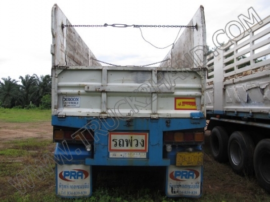 หางพ่วงเทเลอร์คอกสูง 3 เพลา ของ บ.นนทบุรี ปี46