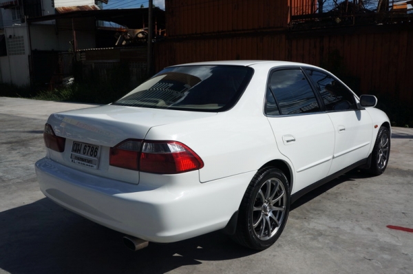 HONDA ACCORD ปี 1999 ติดแก็ส LPG หัวฉีด รถสวย ล้อ max แต่ง เครื่องเดิมๆ ช่วงล่างแน่น พวงมาลัยพาวเวอร์ กระจกไฟฟ้า ภายในสภาพสวย สีสวย รถพร้อมใช้งาน จัดไฟแนนได้ HONDA ACCORD ปี 1999 ติดแก็ส LPG หัวฉีด รถสวย ล้อ max แต่ง เครื่องเดิมๆ ช่วงล่างแน่น พวงมาลัยพาวเวอร์ กระจกไฟฟ้า ภายในสภาพสวย สีสวย รถพร้อมใช้งาน จัดไฟแนนได้