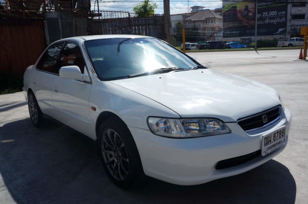 HONDA ACCORD ปี 1999 ติดแก็ส LPG หัวฉีด รถสวย ล้อ max แต่ง เครื่องเดิมๆ ช่วงล่างแน่น พวงมาลัยพาวเวอร์ กระจกไฟฟ้า ภายในสภาพสวย สีสวย รถพร้อมใช้งาน จัดไฟแนนได้ HONDA ACCORD ปี 1999 ติดแก็ส LPG หัวฉีด รถสวย ล้อ max แต่ง เครื่องเดิมๆ ช่วงล่างแน่น พวงมาลัยพาวเวอร์ กระจกไฟฟ้า ภายในสภาพสวย สีสวย รถพร้อมใช้งาน จัดไฟแนนได้