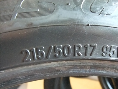 ยาง Toyo 215/50/17 ปี 10