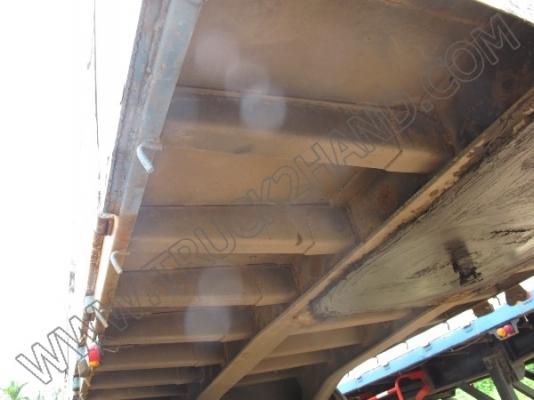 หางพ่วงเทเลอร์คอกสูง 3 เพลา บริษัทสามมิตร ปี46