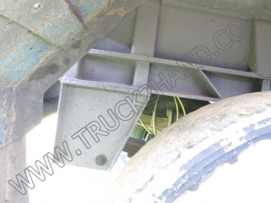 หางพ่วงเทเลอร์คอกสูง 3 เพลา บริษัทสามมิตร ปี46