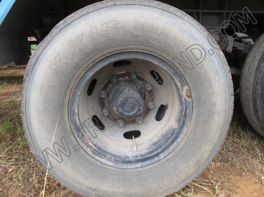 หางพ่วงเทเลอร์คอกสูง 3 เพลา บริษัทสามมิตร ปี46