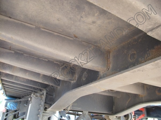 หางพ่วงเทเลอร์คอกสูง 3 เพลา บริษัทสามมิตร ปี46