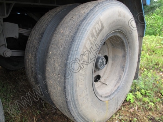 หางพ่วงเทเลอร์คอกสูง 3 เพลา บริษัทสามมิตร ปี46