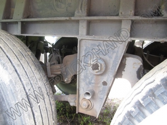 หางพ่วงเทเลอร์คอกสูง 3 เพลา บริษัทสามมิตร ปี46