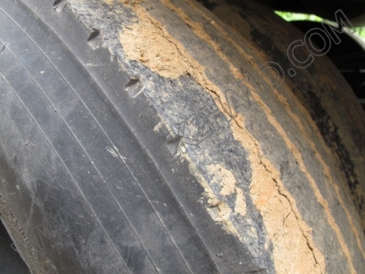 หางพ่วงเทเลอร์คอกสูง 3 เพลา บริษัทสามมิตร ปี46