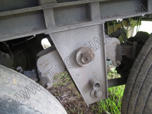 หางพ่วงเทเลอร์คอกสูง 3 เพลา บริษัทสามมิตร ปี46