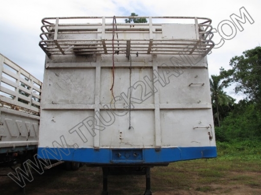 หางพ่วงเทเลอร์คอกสูง 3 เพลา บริษัทสามมิตร ปี46