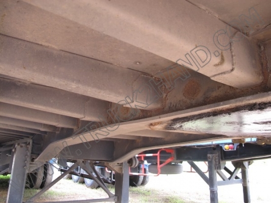 หางพ่วงเทเลอร์คอกสูง 3 เพลา บริษัทสามมิตร ปี46