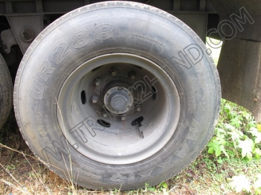 หางพ่วงเทเลอร์คอกสูง 3 เพลา บริษัทสามมิตร ปี46