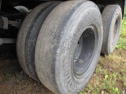 หางพ่วงเทเลอร์คอกสูง 3 เพลา บริษัทสามมิตร ปี46