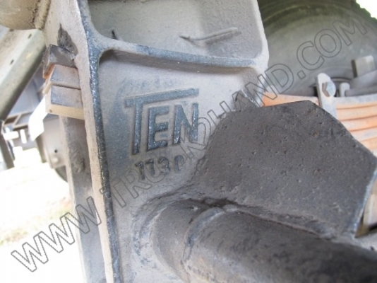 หางพ่วงเทเลอร์คอกสูง 3 เพลา บริษัทสามมิตร ปี46