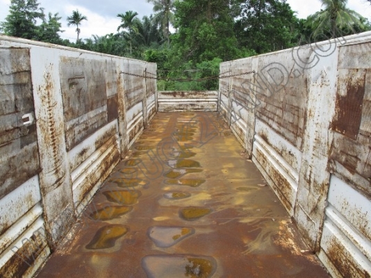 หางพ่วงเทเลอร์คอกสูง 3 เพลา บริษัทสามมิตร ปี46