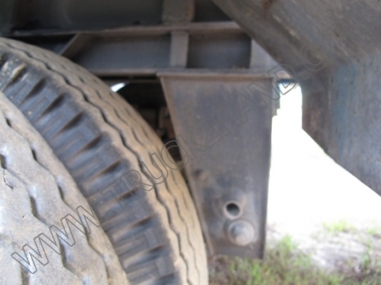 หางพ่วงเทเลอร์คอกสูง 3 เพลา บริษัทสามมิตร ปี46