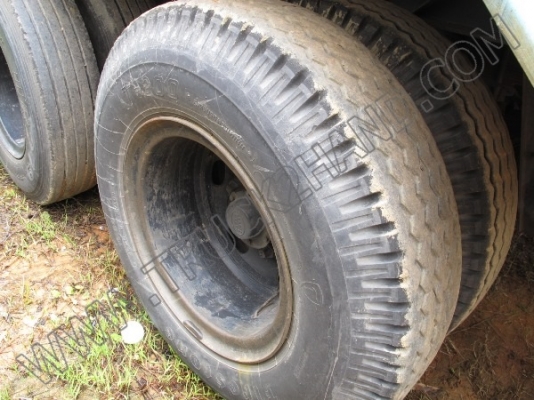 หางพ่วงเทเลอร์คอกสูง 3 เพลา บริษัทสามมิตร ปี46