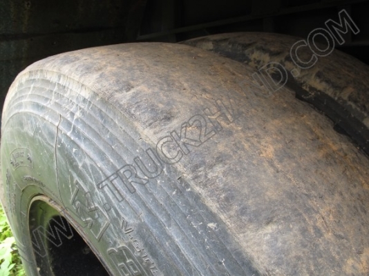 หางพ่วงเทเลอร์คอกสูง 3 เพลา บริษัทสามมิตร ปี46