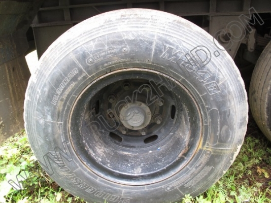 หางพ่วงเทเลอร์คอกสูง 3 เพลา บริษัทสามมิตร ปี46