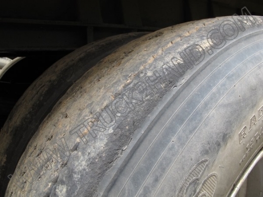 หางพ่วงเทเลอร์คอกสูง 3 เพลา บริษัทสามมิตร ปี46