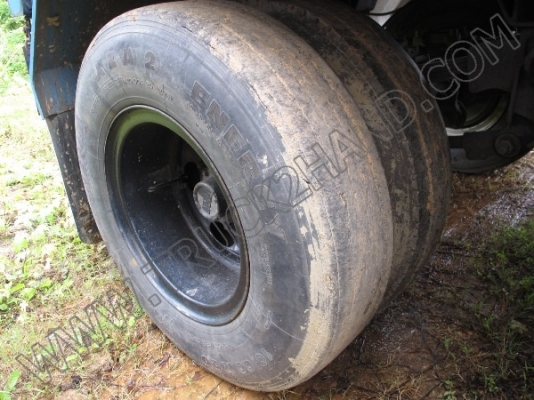 หางพ่วงเทเลอร์คอกสูง 3 เพลา บริษัทสามมิตร ปี46