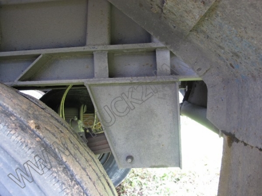 หางพ่วงเทเลอร์คอกสูง 3 เพลา บริษัทสามมิตร ปี46