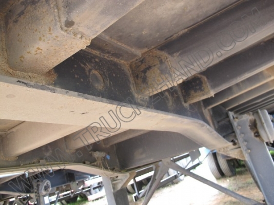 หางพ่วงเทเลอร์คอกสูง 3 เพลา บริษัทสามมิตร ปี46