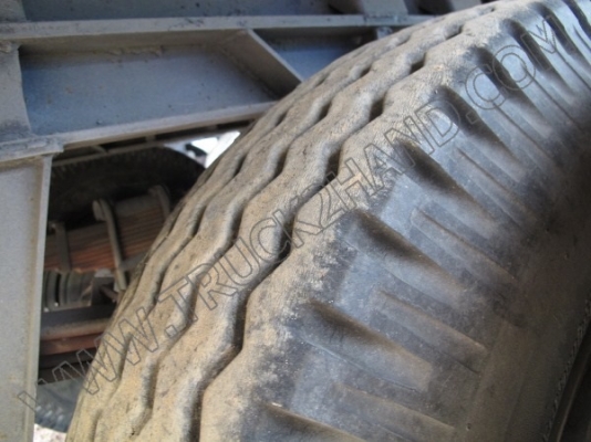 หางพ่วงเทเลอร์คอกสูง 3 เพลา บริษัทสามมิตร ปี46