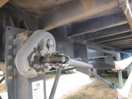 หางพ่วงเทเลอร์คอกสูง 3 เพลา บริษัทสามมิตร ปี46