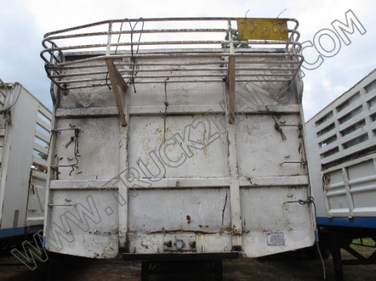 หางพ่วงเทเลอร์คอกสูง 3 เพลา บริษัทสามมิตร ปี46