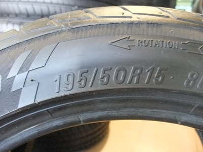 ยาง Maxxis 195/55/15 ปี 11