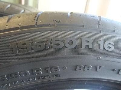 ยาง Continental 195/50/16 ปี 11