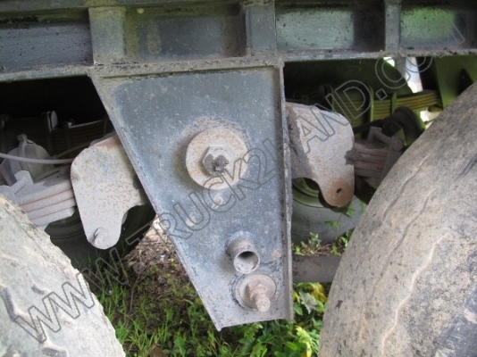 หางพ่วงเทเลอร์คอกสูง 3 เพลา บริษัทสามมิตร ปี46